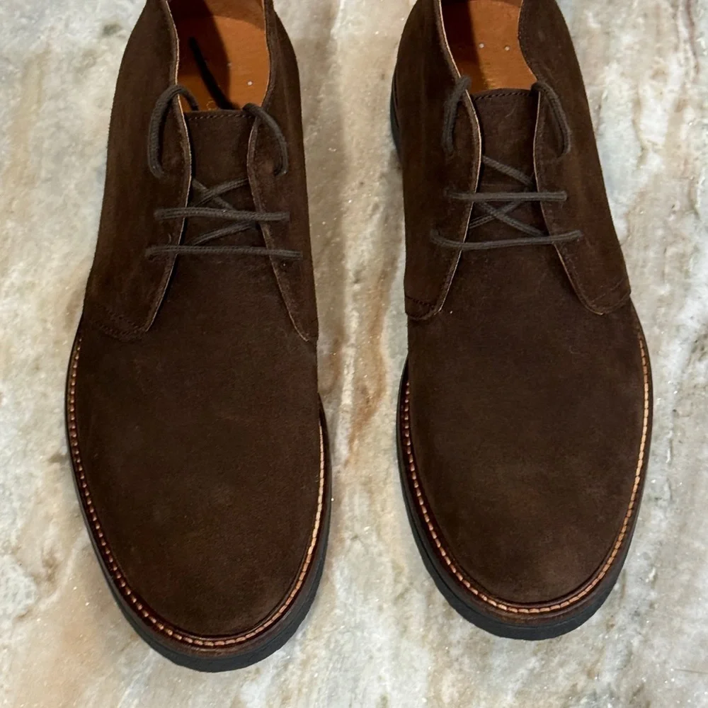 Men's STB SHOE THE BEAR Kip Desert Brown Suede Chukka Boots- Size 41